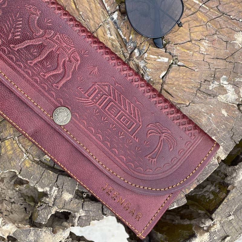 Clutches - A genuine leather wallet for women by Jeengar