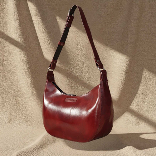 The Ranisar Shoulder Bag - A genuine leather handbag for women by Jeengar