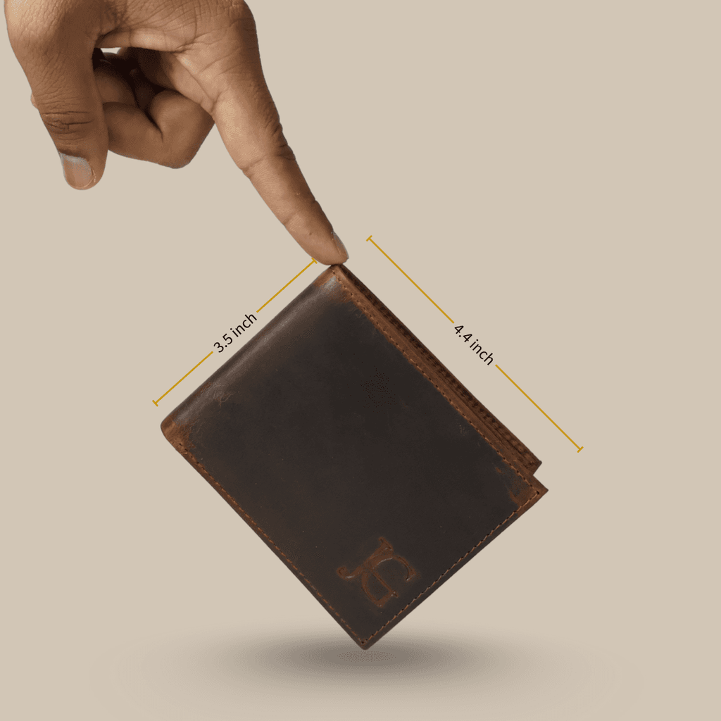 The Rajput Wallet - A genuine leather wallet for men by  Jeengar