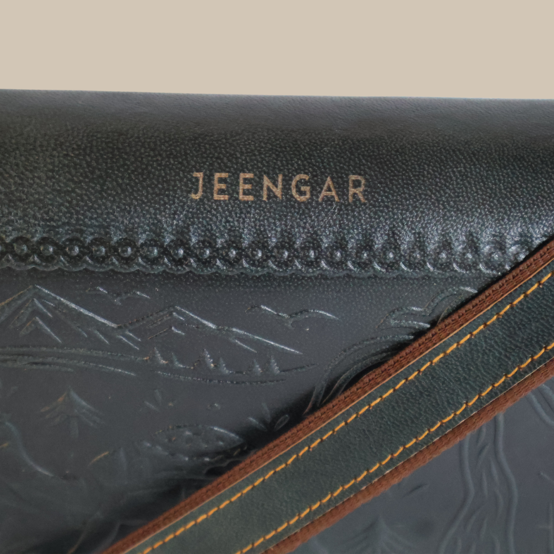 The Osian Sling - A genuine leather handbag for women and men by Jeengar