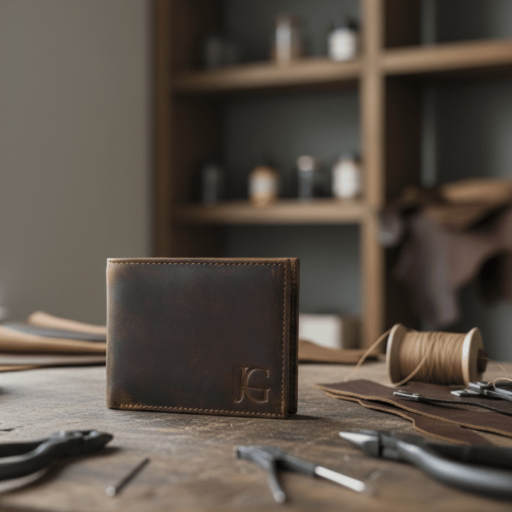 The Rajput Wallet - A genuine leather wallet for men by  Jeengar