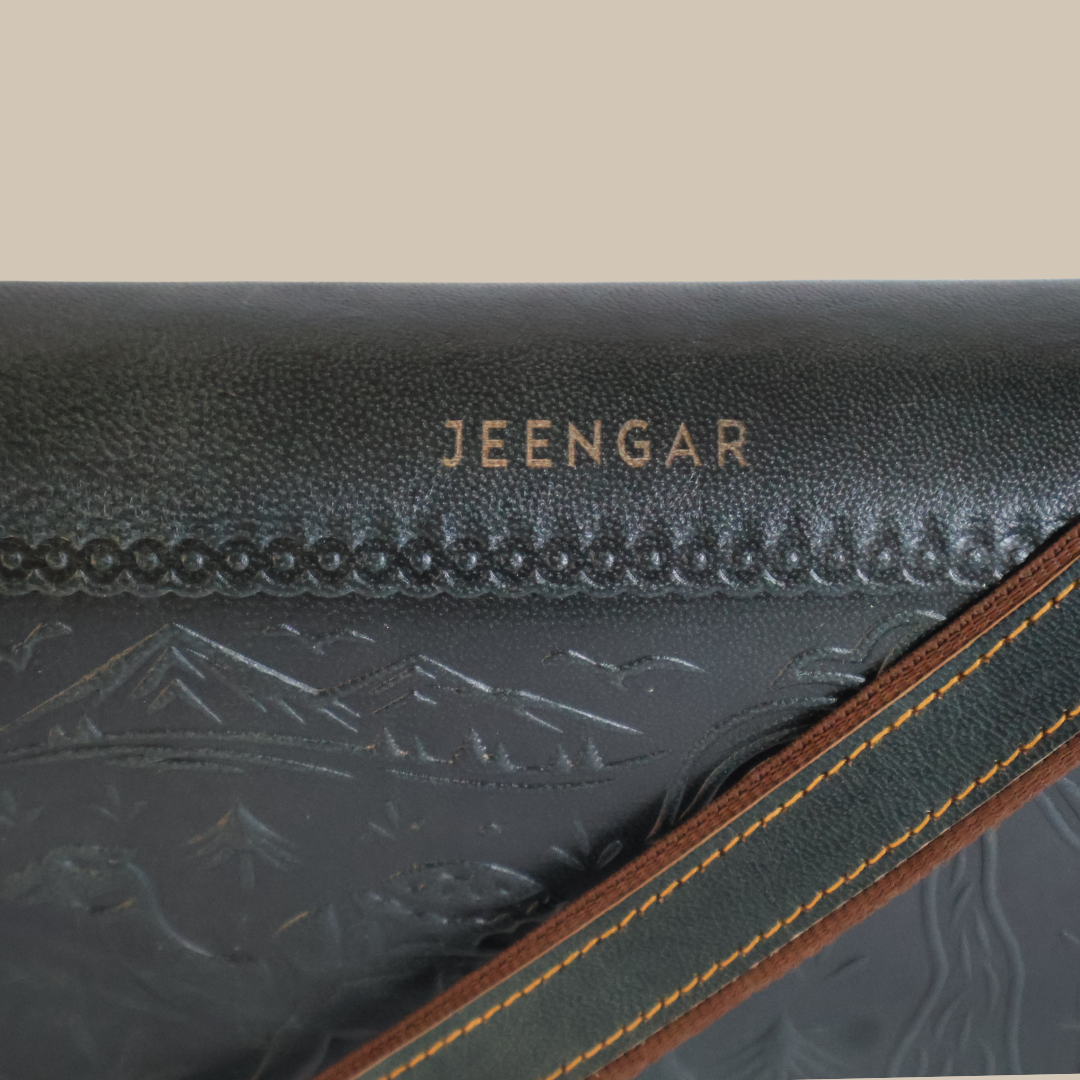 The Barmer Sling - A genuine leather handbag for women and men by Jeengar