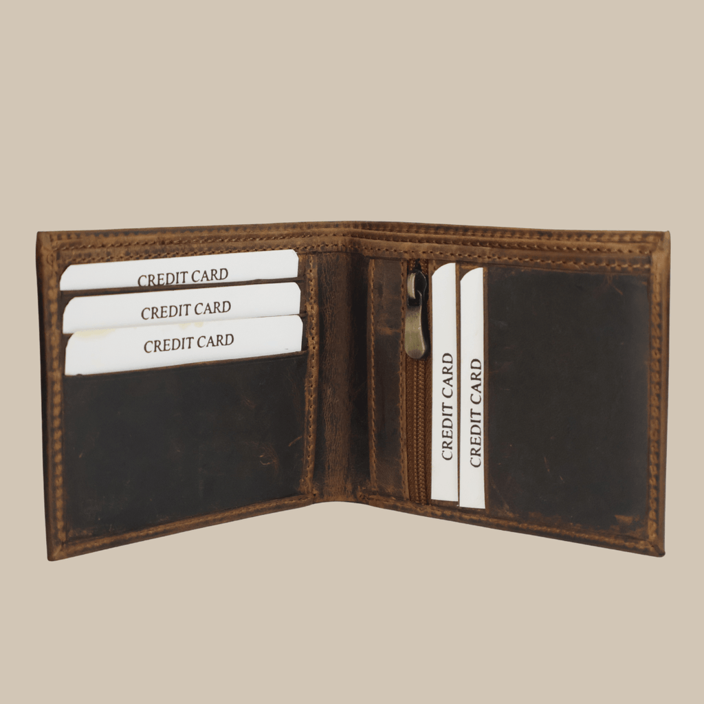 The Rajput Wallet - A genuine leather wallet for men by  Jeengar