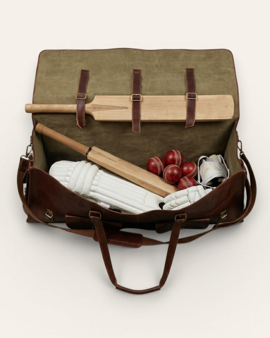 Real leather cricket kig bag