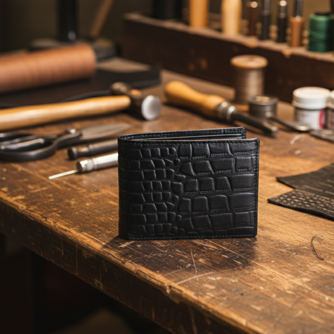 The Mahansar Wallet - A genuine leather wallet for men by Jeengar