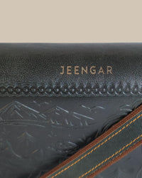 a_dark_olive_color_real_leather_sling_bag_Handmade_in_rajasthan