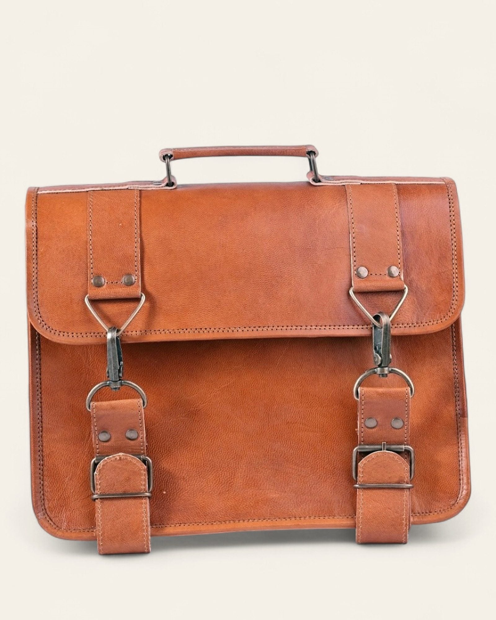 The Ajmer Laptop Bag, Hook style — lifestyle