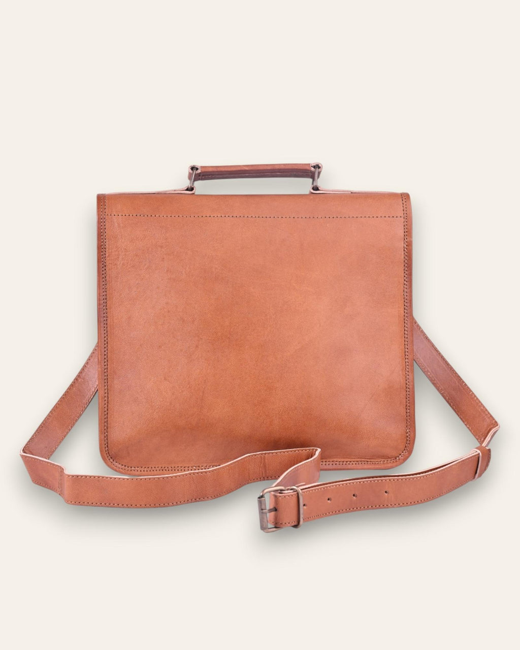 A real leather messenger bag for highly qualified working professionals