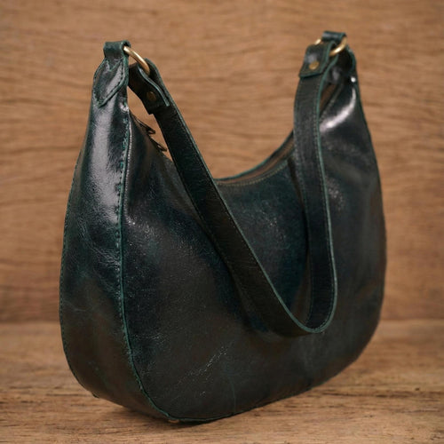 Ranisar Leather Shoulder Bag by Jeengar