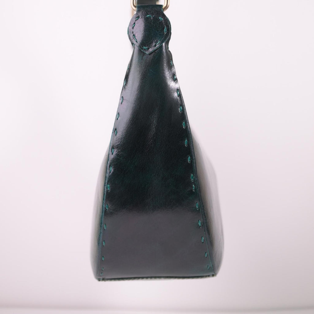 Ranisar Leather Shoulder Bag by Jeengar