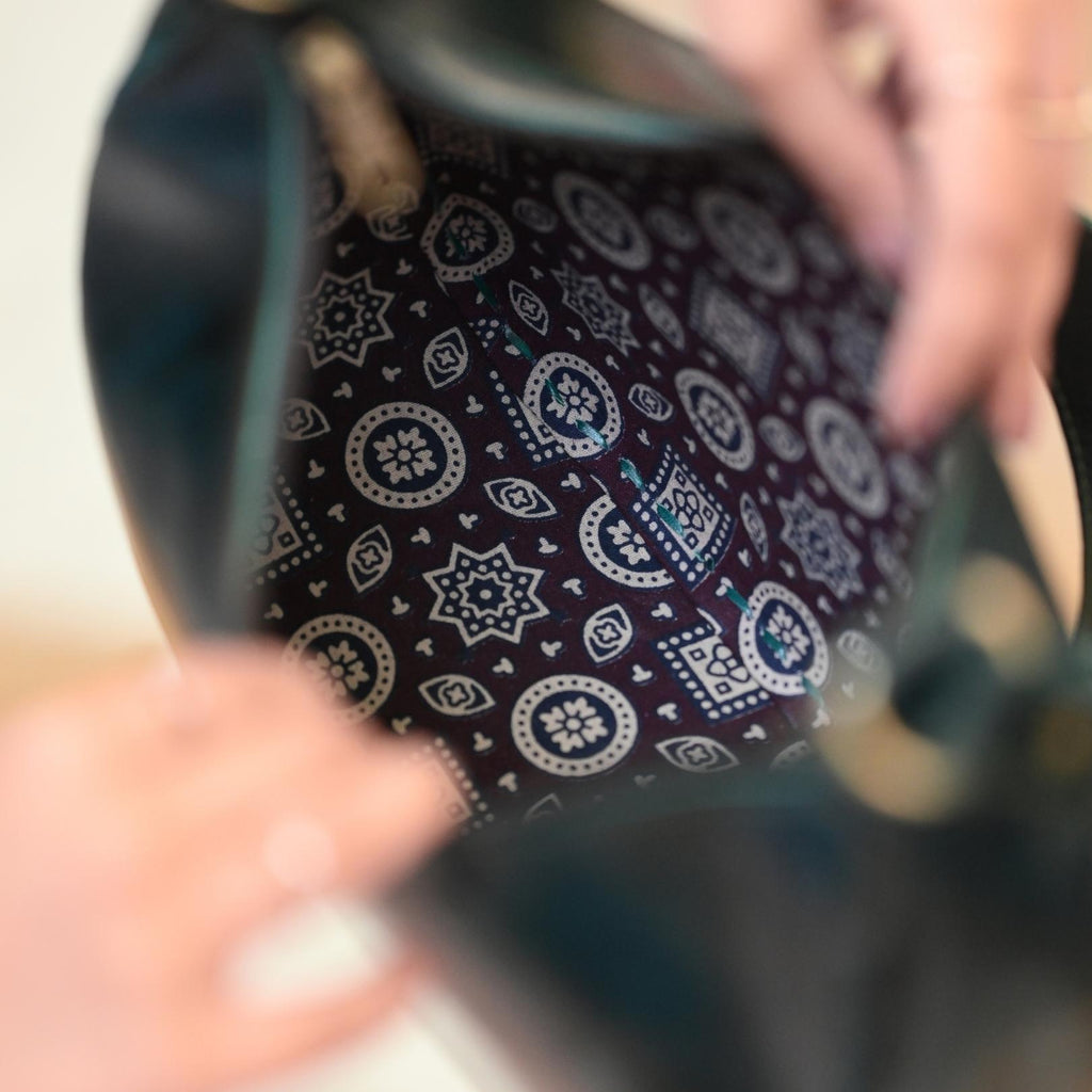 Ranisar Leather Shoulder Bag by Jeengar