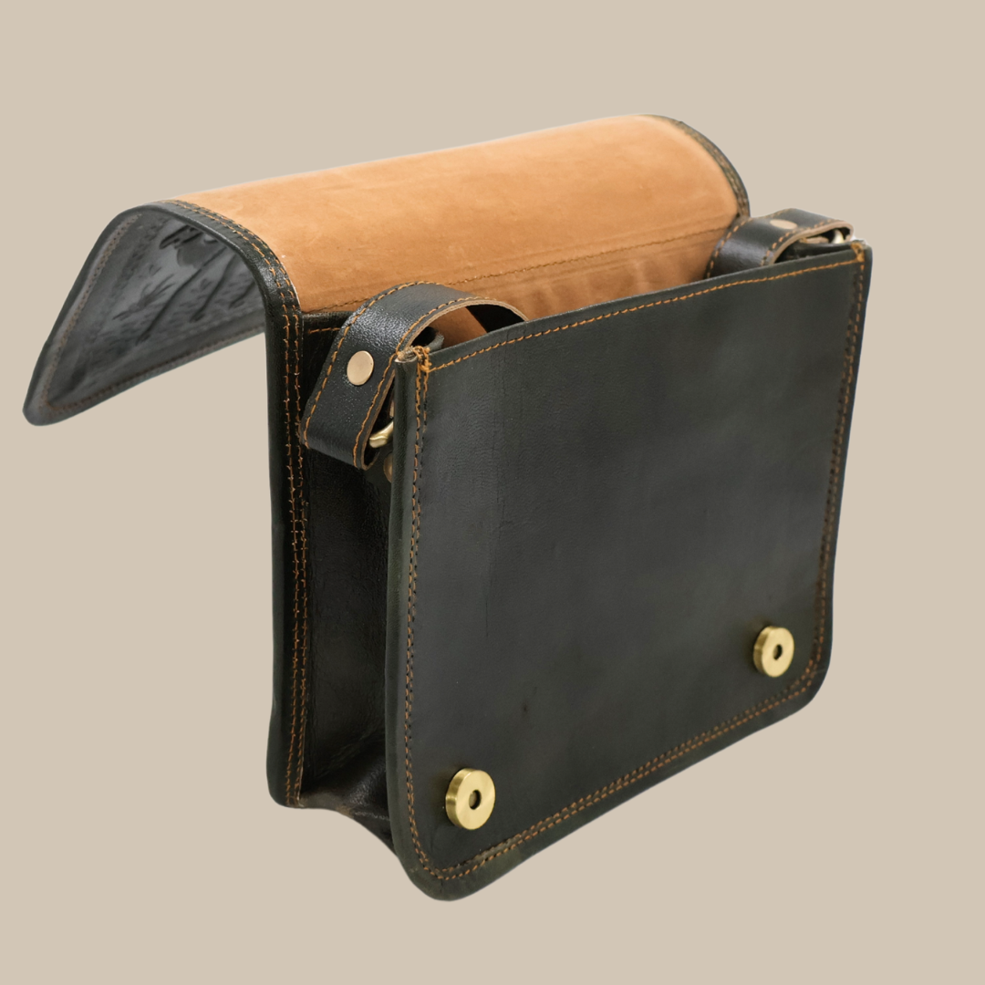 The Barmer Sling - A genuine leather handbag for women and men by Jeengar